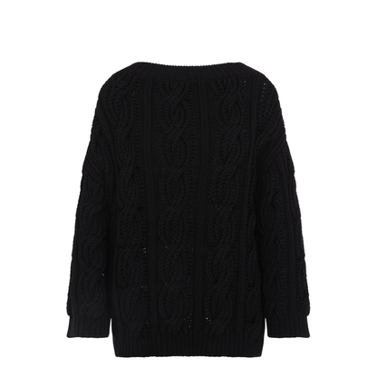 Black Wool Sweater