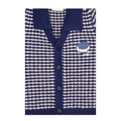 MAYFEYR - Gucci - Striped Wool Cardigan With Mr Happy - 852865XKFDF4065