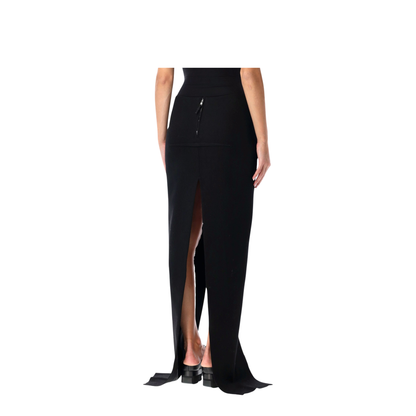 Long Skirt with Center Slits