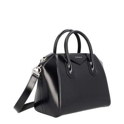 Antigona Small Leather Shoulder Bag