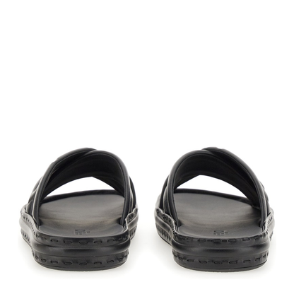 Black Leather Sandal