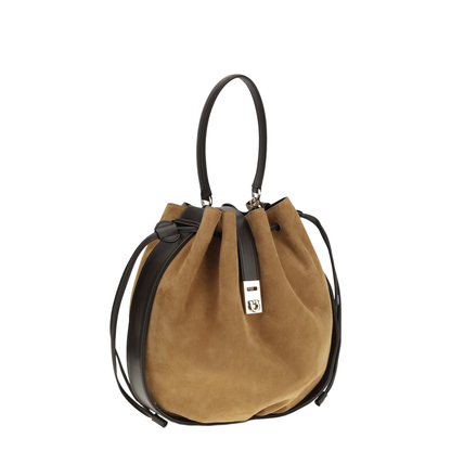 MAYFEYR - Ferragamo - Hug Buckle Bucket Bag - 792881