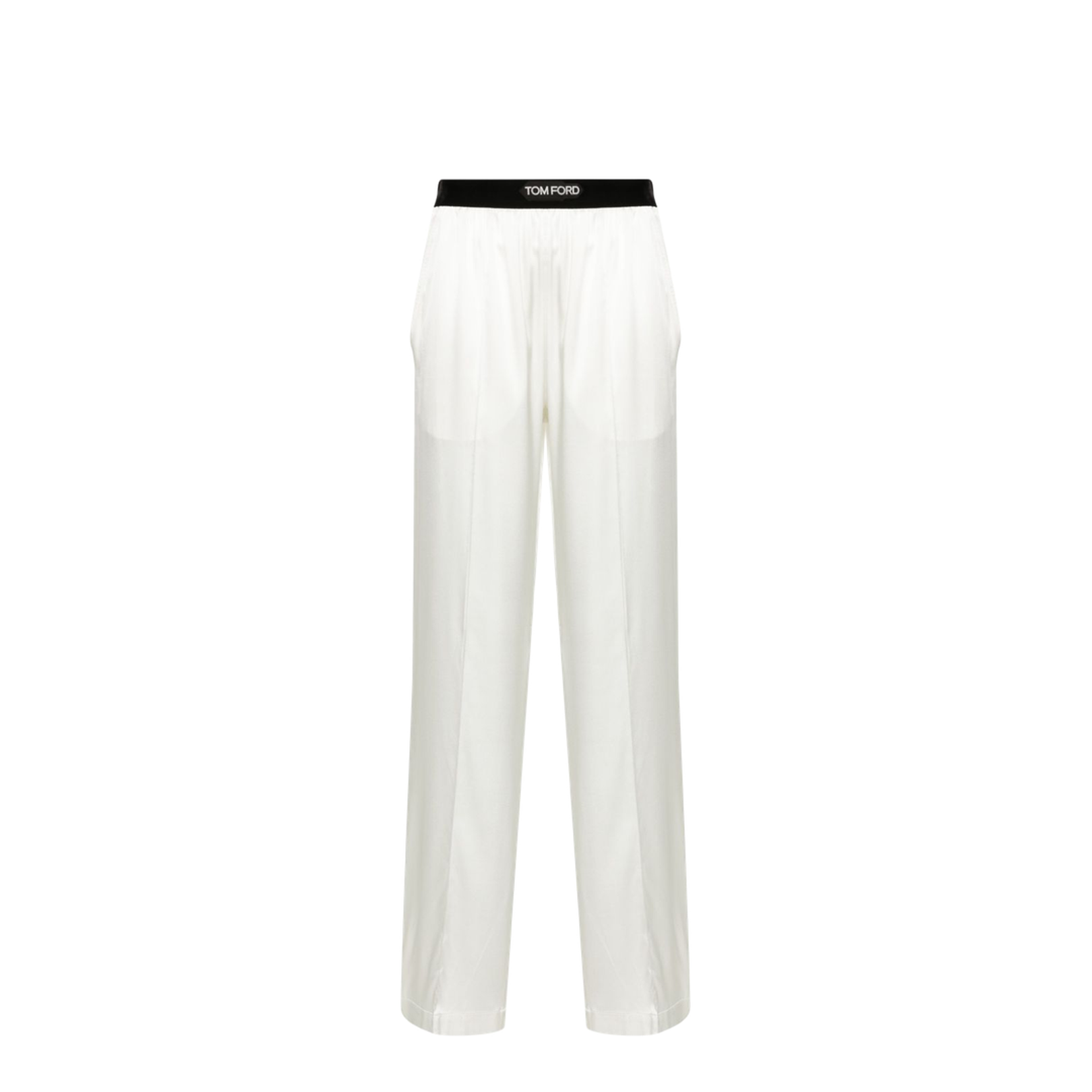 Stretch Silk Satin PJ Pants