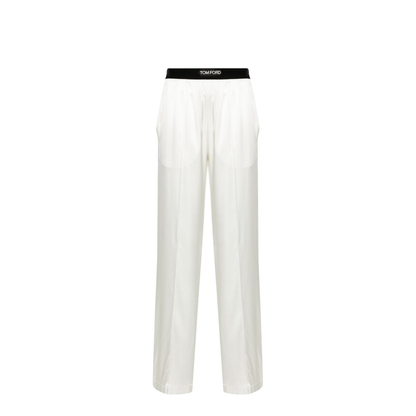 Stretch Silk Satin PJ Pants