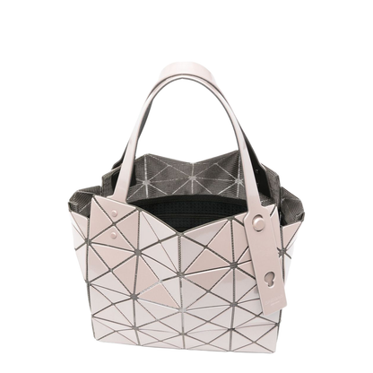 Open Top Hand Bag White Beige