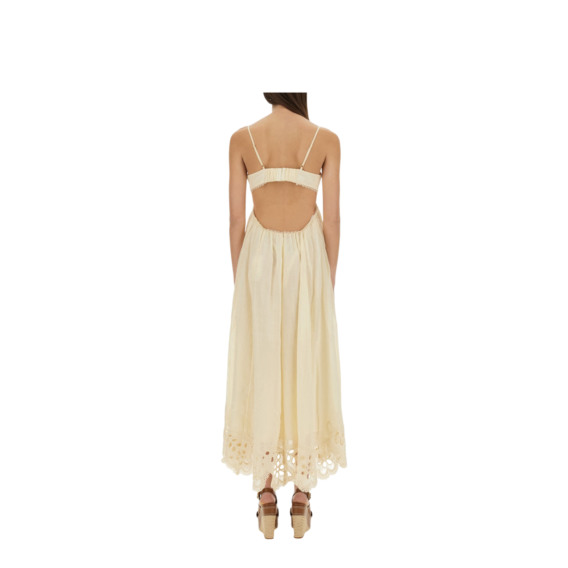 Coco Embroidered Long Dress