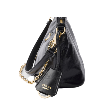 MAYFEYR - Prada - Black Shoulder Bag - 1BC305VDOM2CYRF0002