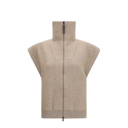 MAYFEYR - Brunello Cucinelli - High-Neck Zip Cardigan - M12237846P