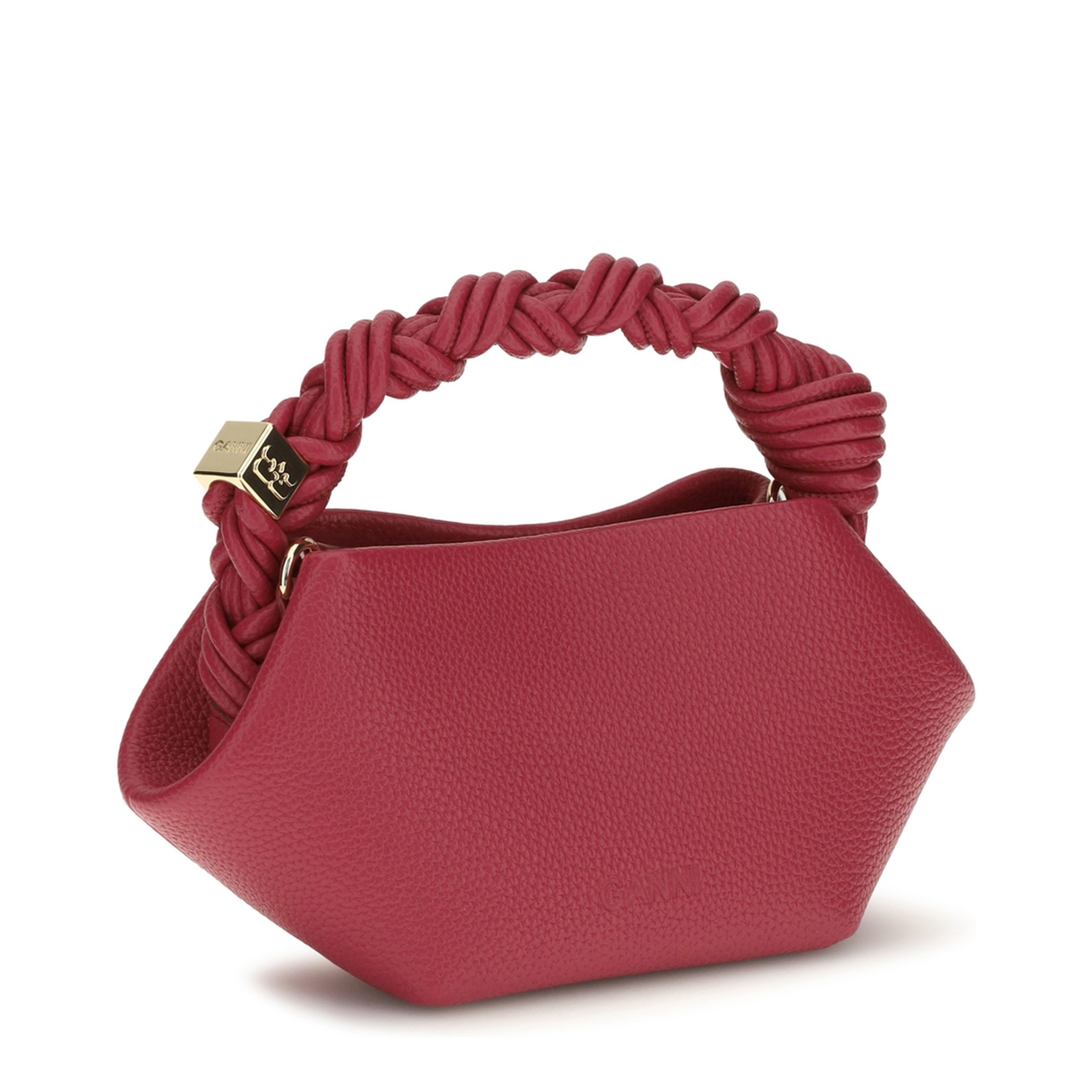 MAYFEYR - Ganni - Bou Handbag In Grained Leather - C2100017