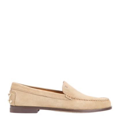 MAYFEYR - Tod's - Tod S Ginger Beige Suede Leather Loafers - XXW03M0KB40DGPZZZHGINGER