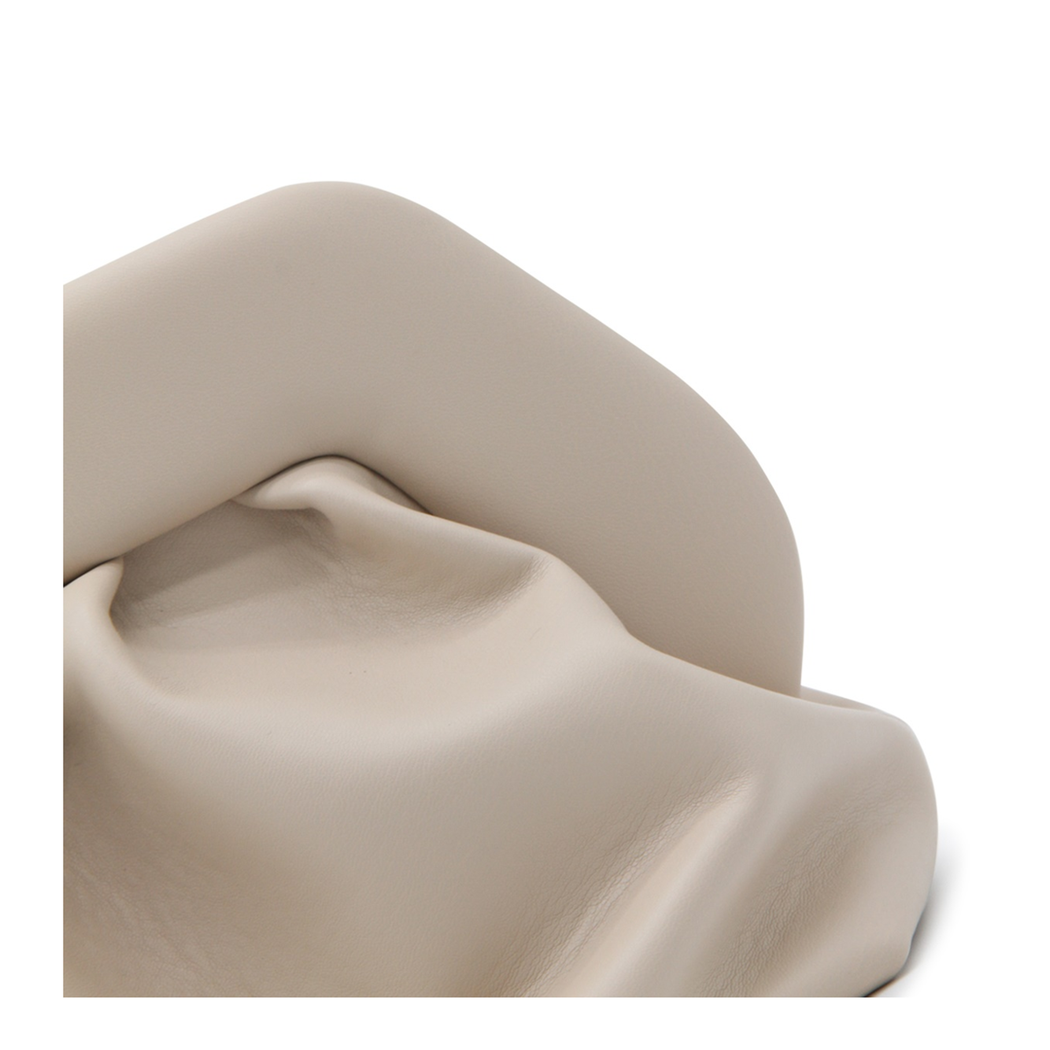 Bios One Size Satin Clutch - Butter Cream