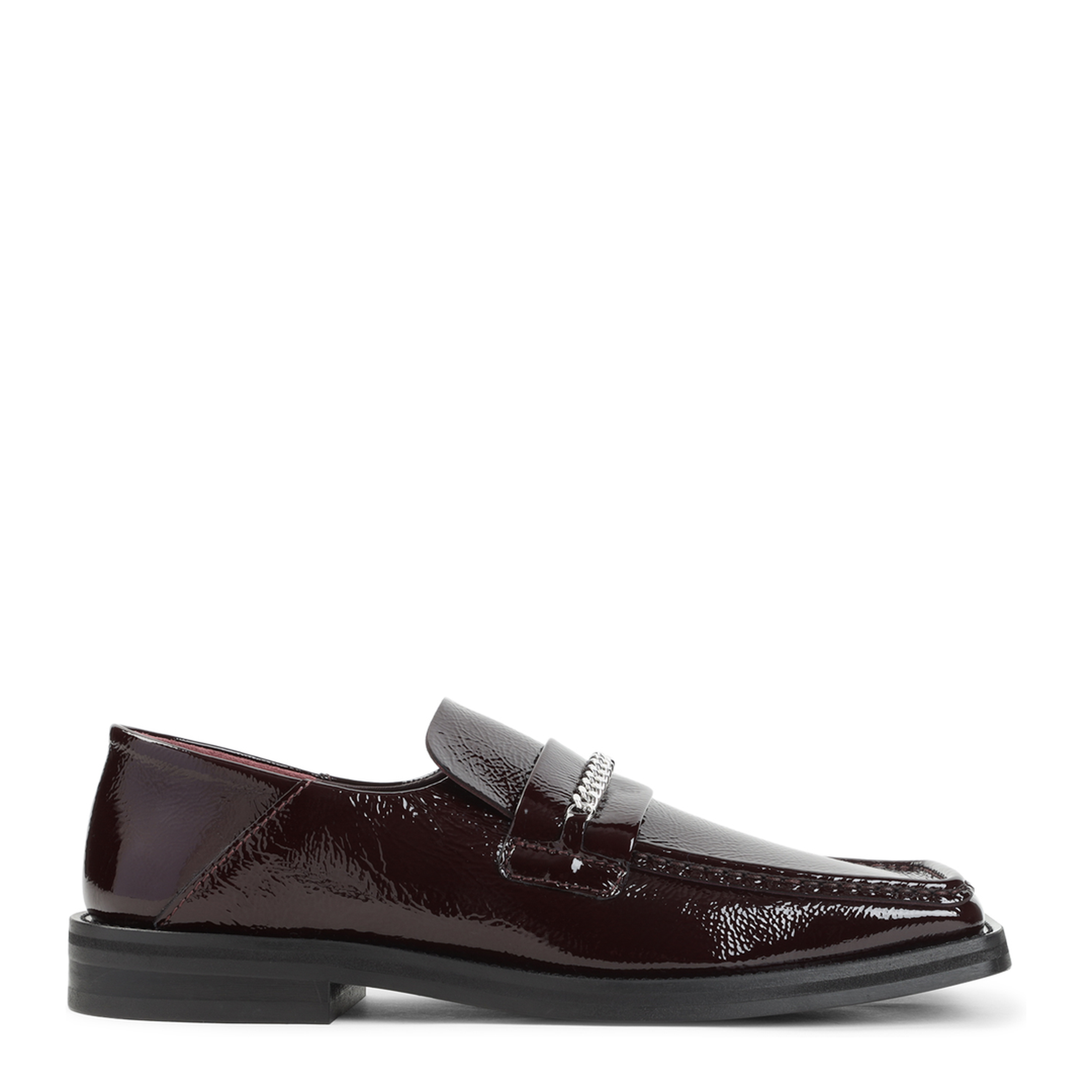 MAYFEYR - Martine Rose - Red Fold Back Bovine Leather Loafers - 1084LP34113RED