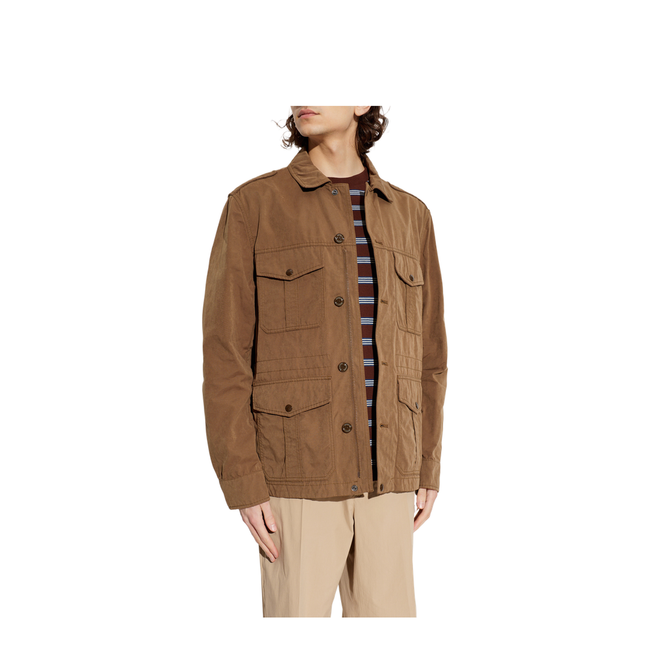 Biscuit Cotton Blend Amnicon Jacket