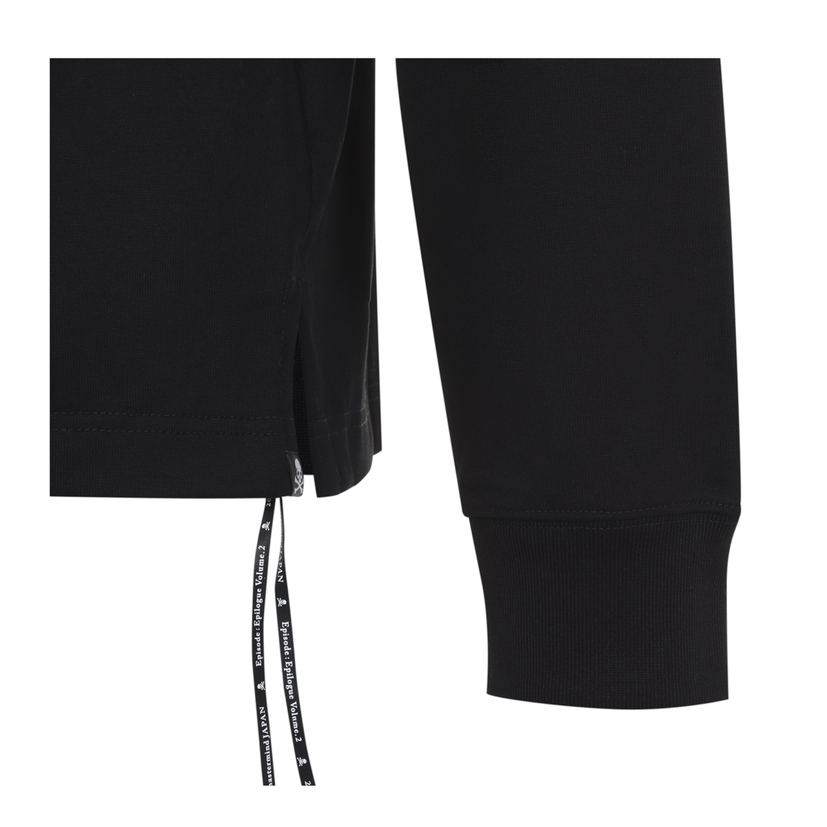 MAYFEYR - MASTERMIND JAPAN - Black Band Long Sleeve T Shirt - MJ26EE2TS107017BLACK
