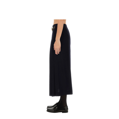 MIDI SKIRT WITH TOGGLE