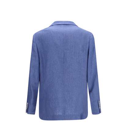 MAYFEYR - Brunello Cucinelli - Deconstructed Single-Breasted Jacket In Mélange Linen - MB4307BTD