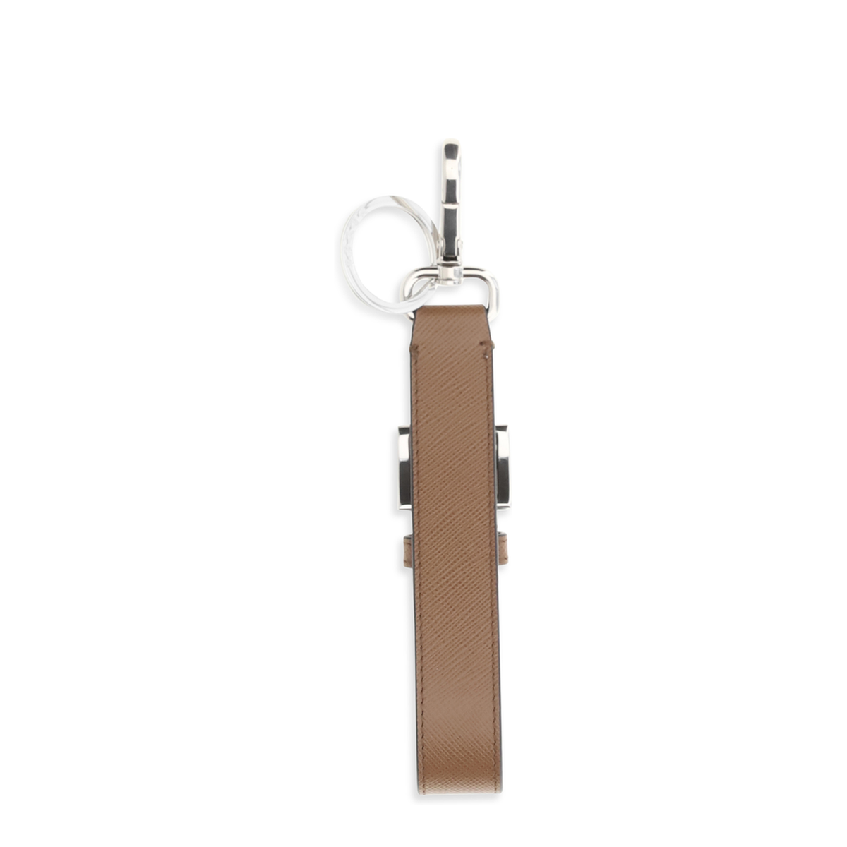 MAYFEYR - Prada - Keyring In Saffiano Leather With Triangle Logo - 2PP186053F0054