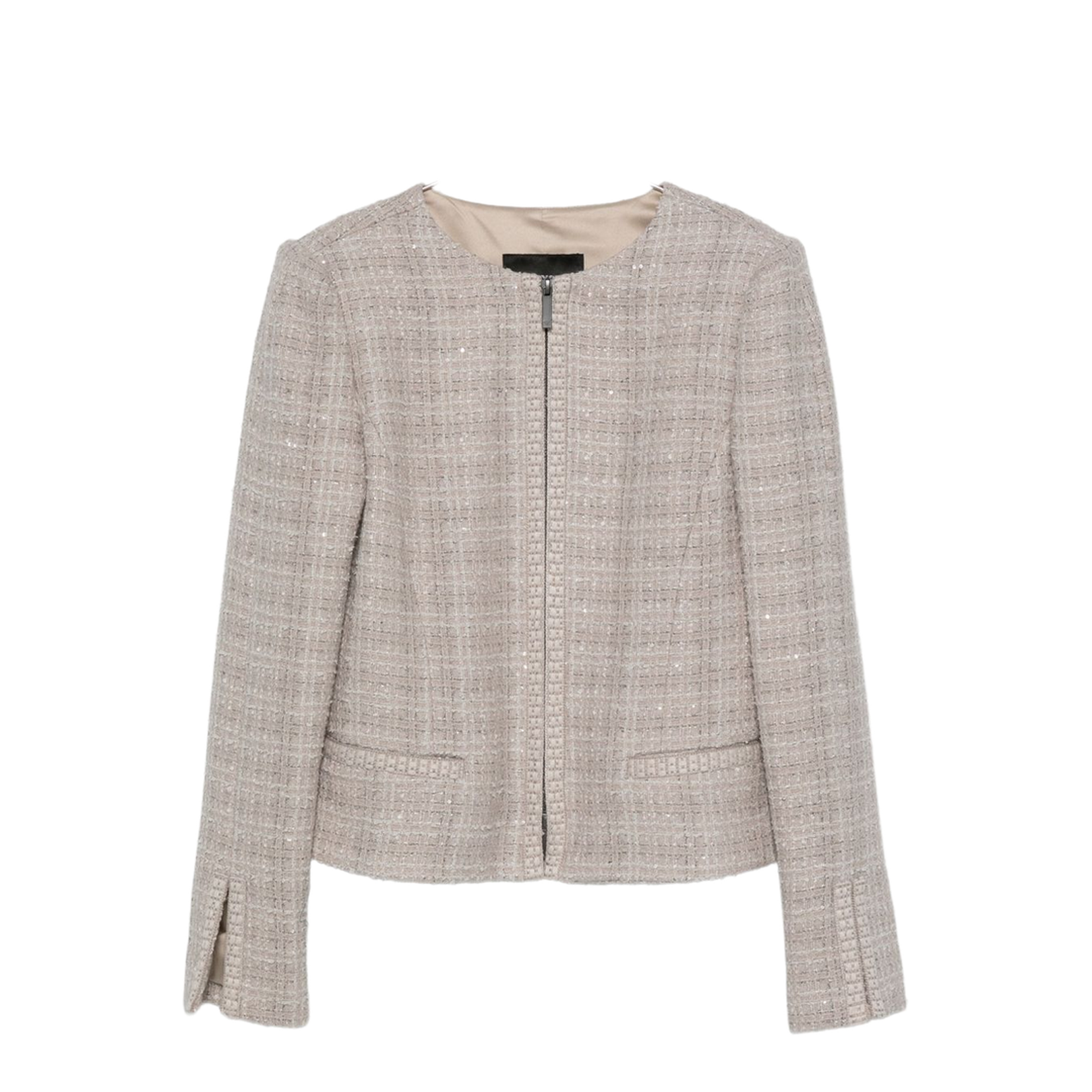 Wool Blend Blazer Jacket