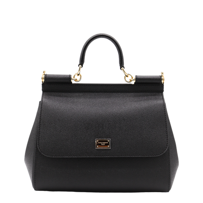 Large Sicily Handbag in Black