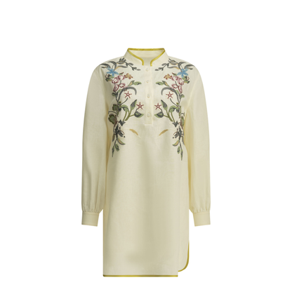 MAYFEYR - Valentino - Embroidered Chemisier Short Dress - 8B3VAJS59M4AM0
