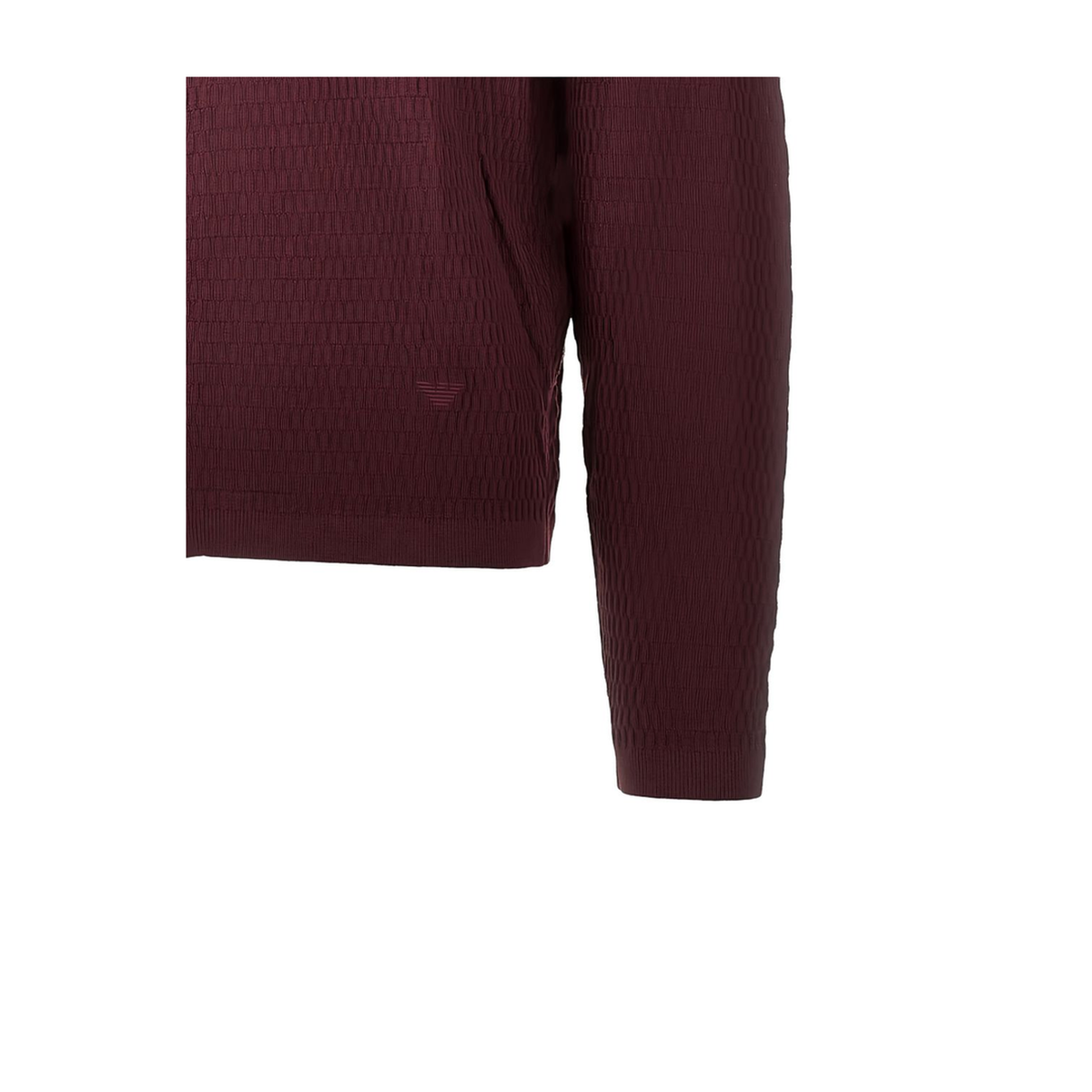 MAYFEYR - Emporio Armani - Burgundy Wool Sweater - EM006315AF27831FA039