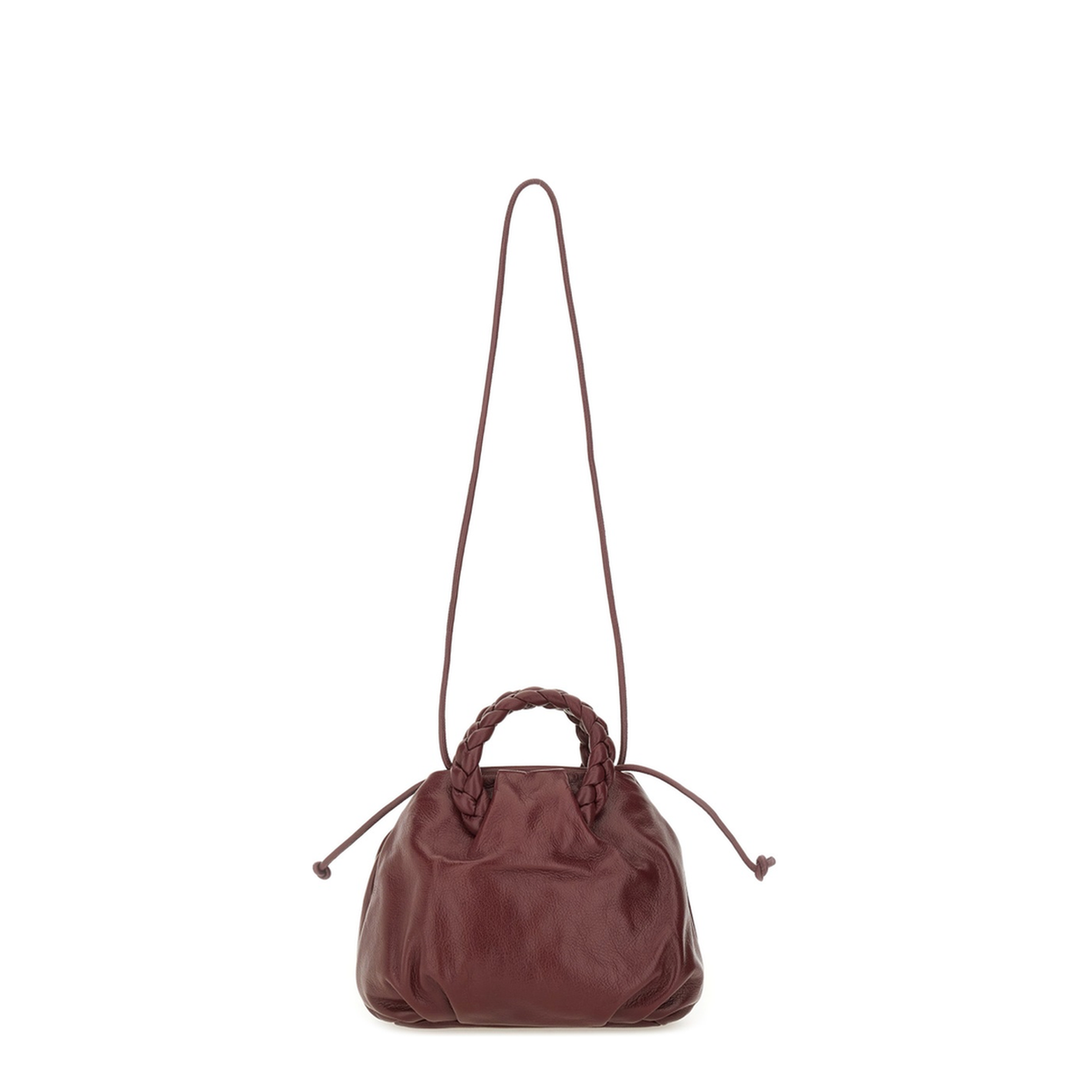 MAYFEYR - Hereu - Bombon Supple Shiny Medium Bag - BMSSWBA250077BURGUNDY
