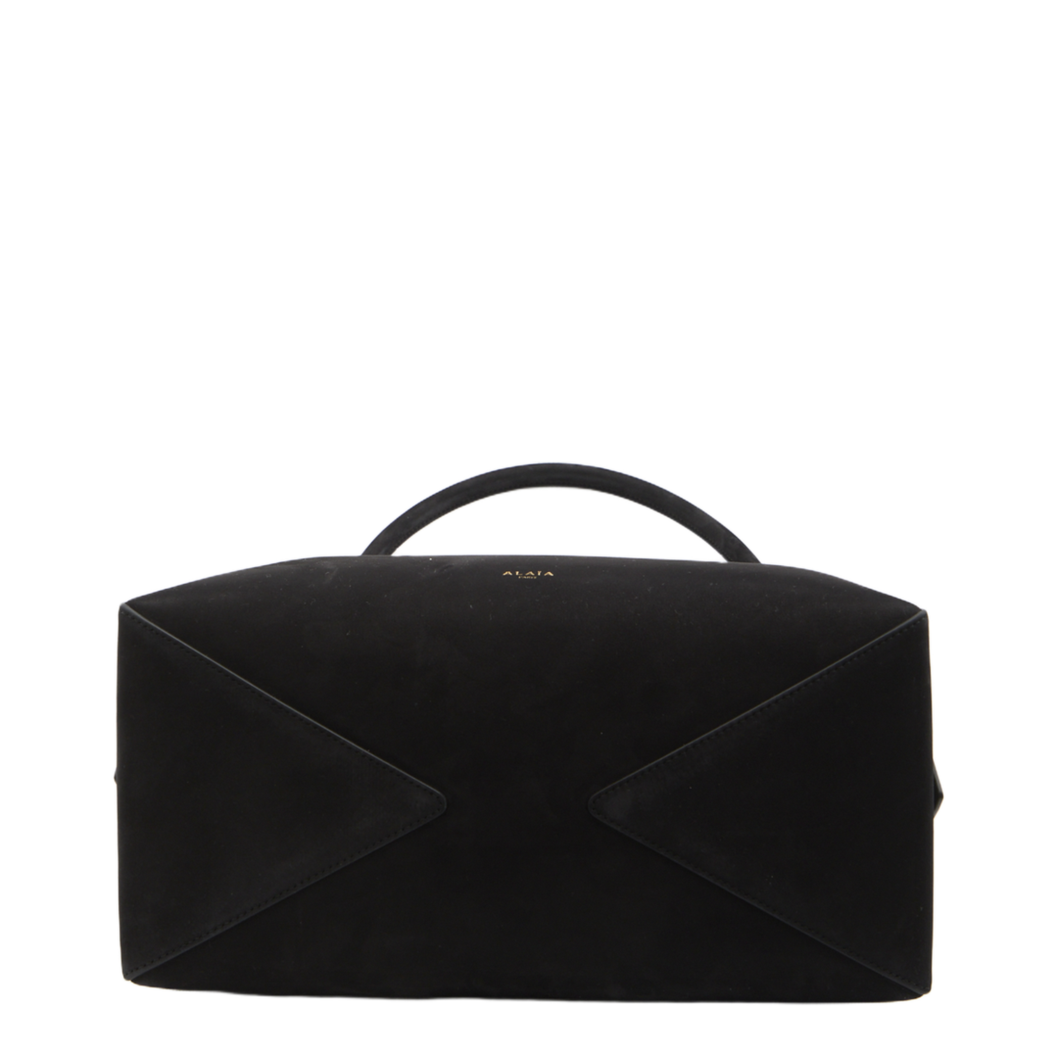 Noir Le Bouledogue Bag in Nubuck