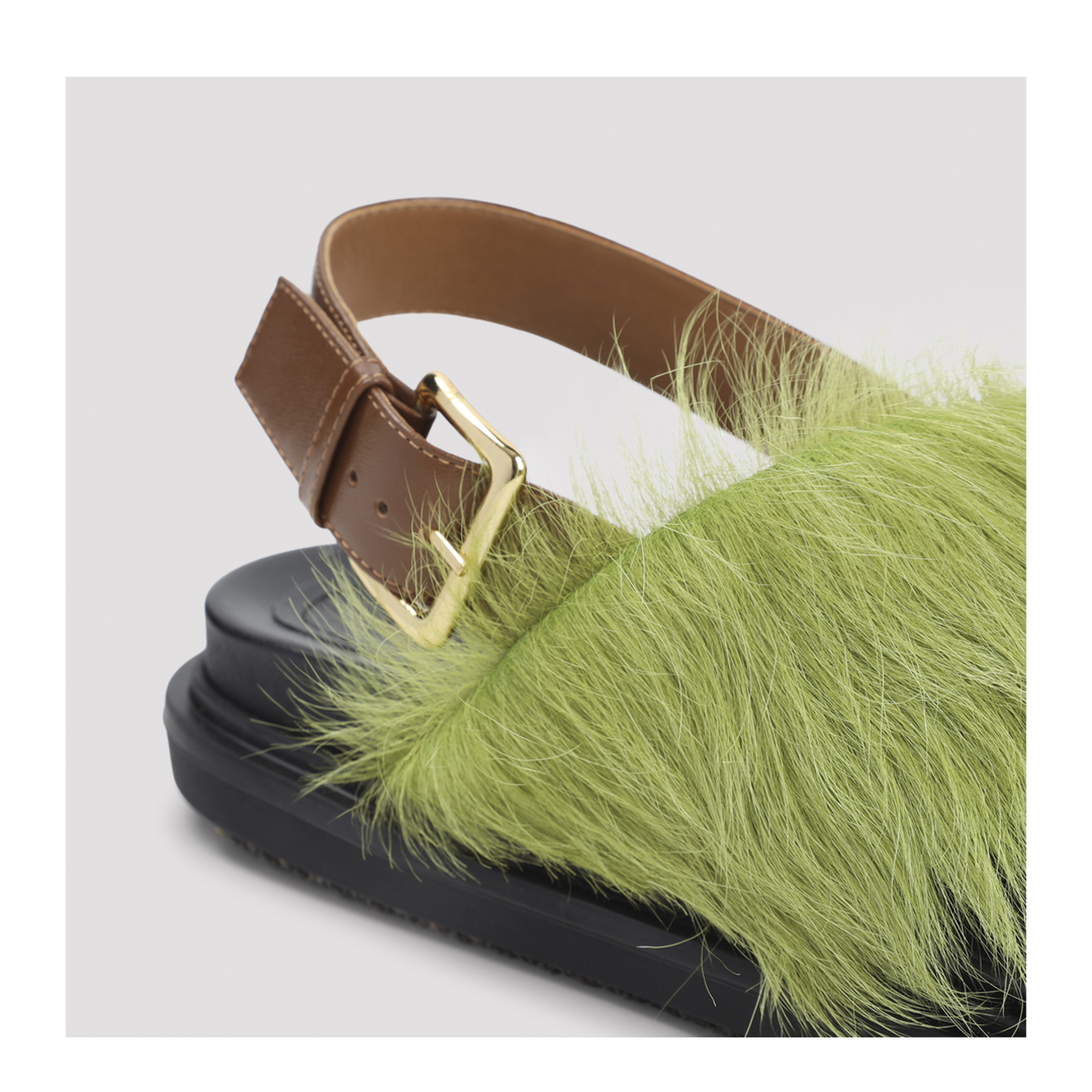 MAYFEYR - Marni - Fur-Lined Fussbett Sandals - FBMS018101P7614