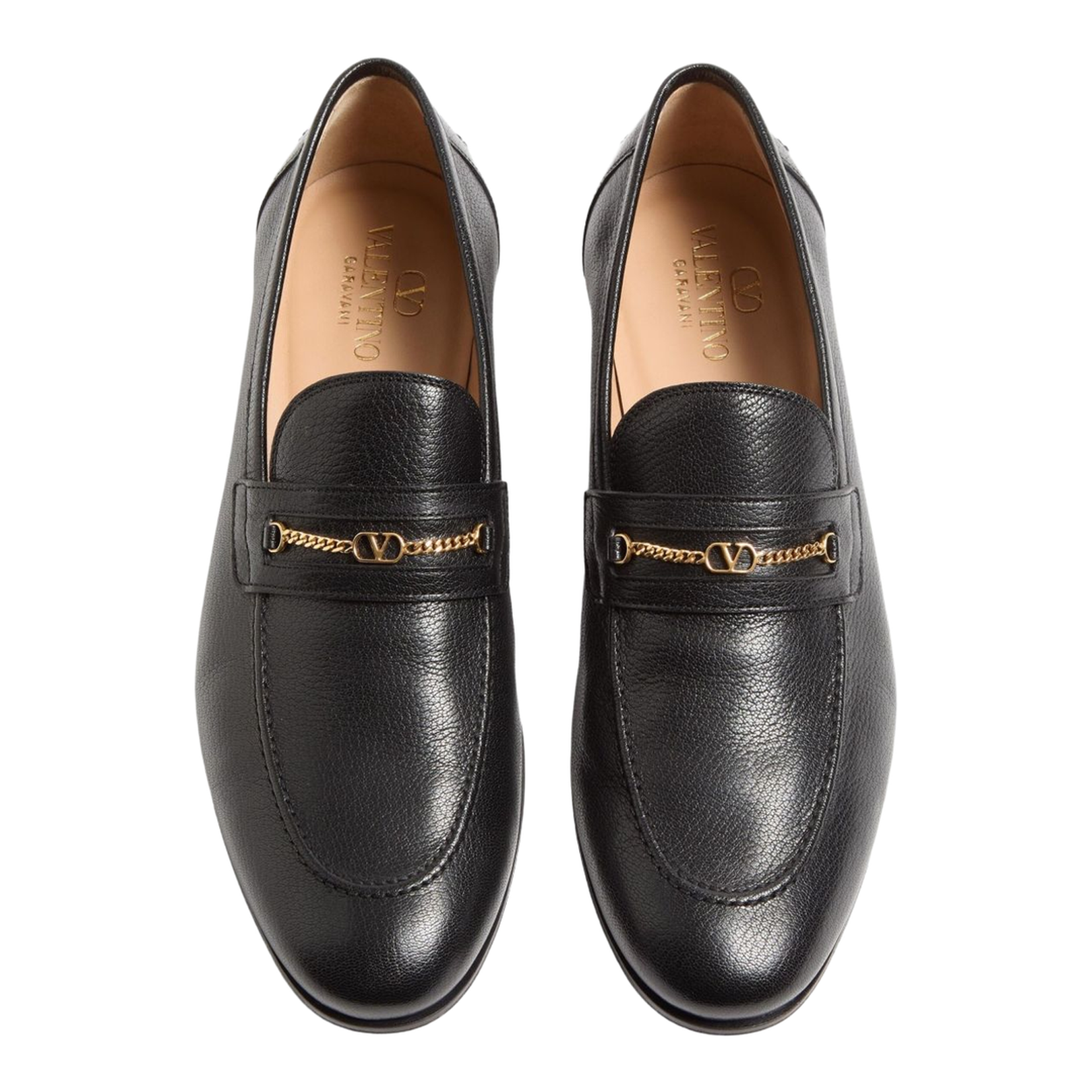 Black Slip-On Style Round Toe Flat Sole