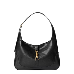 Jackie 1961 Medium Soft Grainy Leather Shoulder Bag - Black