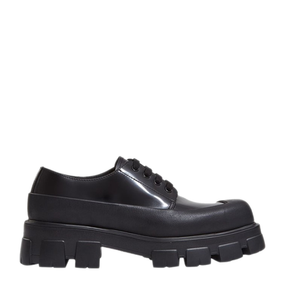 MAYFEYR - Prada - Monolith Brushed Leather Lace Up - 2EG411B4LF0002