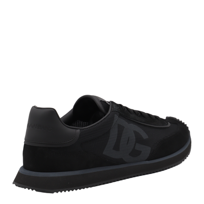MAYFEYR - Dolce & Gabbana - Mixed-Material Cushion Sneakers - CS2288A53558B956