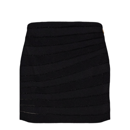 MAYFEYR - Balmain - Short Skirt - HF1LA695KK340PA