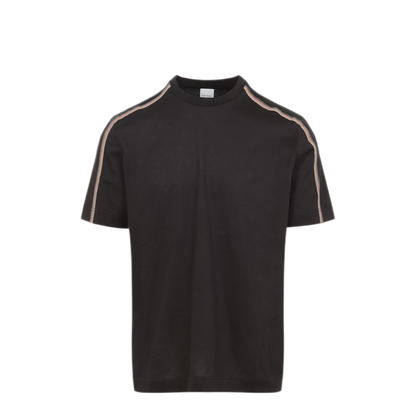 MAYFEYR - Paul Smith - Stripe Tape Detail T-Shirt - M1R607ZT00088