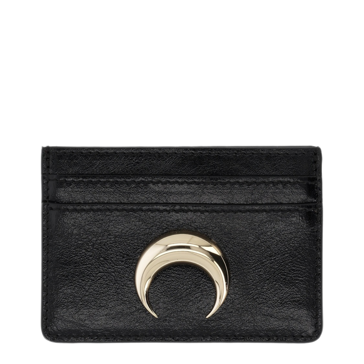 MAYFEYR - Marine Serre - Card Holder With Logo - ULG009ACLEA0004BK99