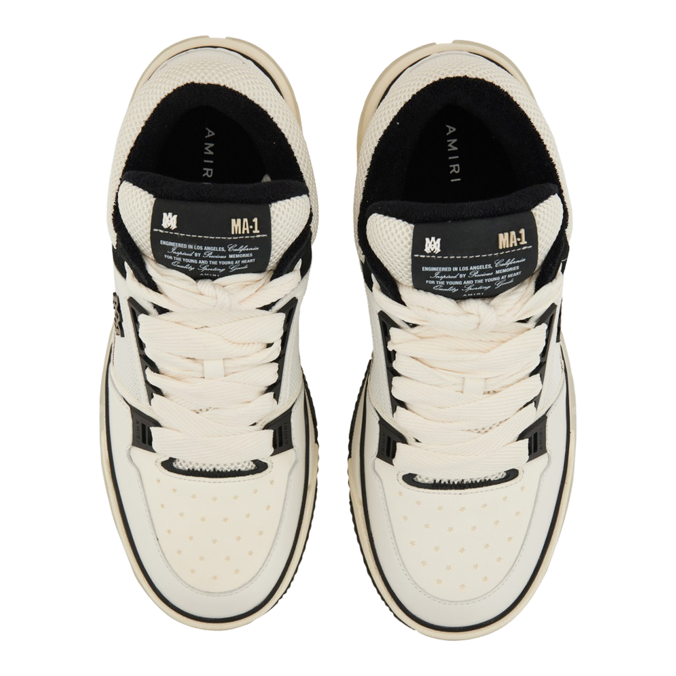 MAYFEYR - Amiri - Sneaker Ma-1 - AMFOSR1097WHITEBLACK