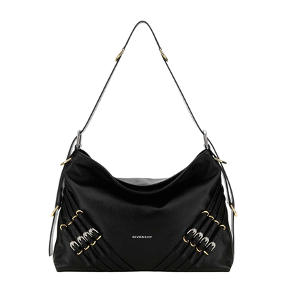 Voyou Buckles Leather Shoulder Bag