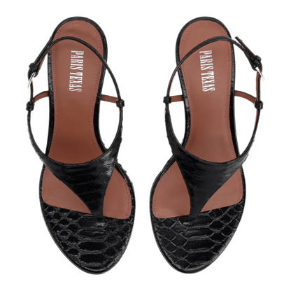MAYFEYR - Paris Texas - Nina Sandal With Heel - PX1945XPTACBLACK
