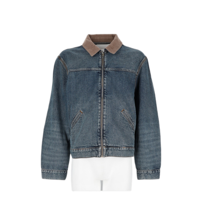 MAYFEYR - Frame - Denim Trucker Zip Jacket - M014DJA813BKPT