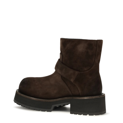 MAYFEYR - Balenciaga - Venom Mini Waxed Suede Calf Leather Ankle Boots - 873435WCB43