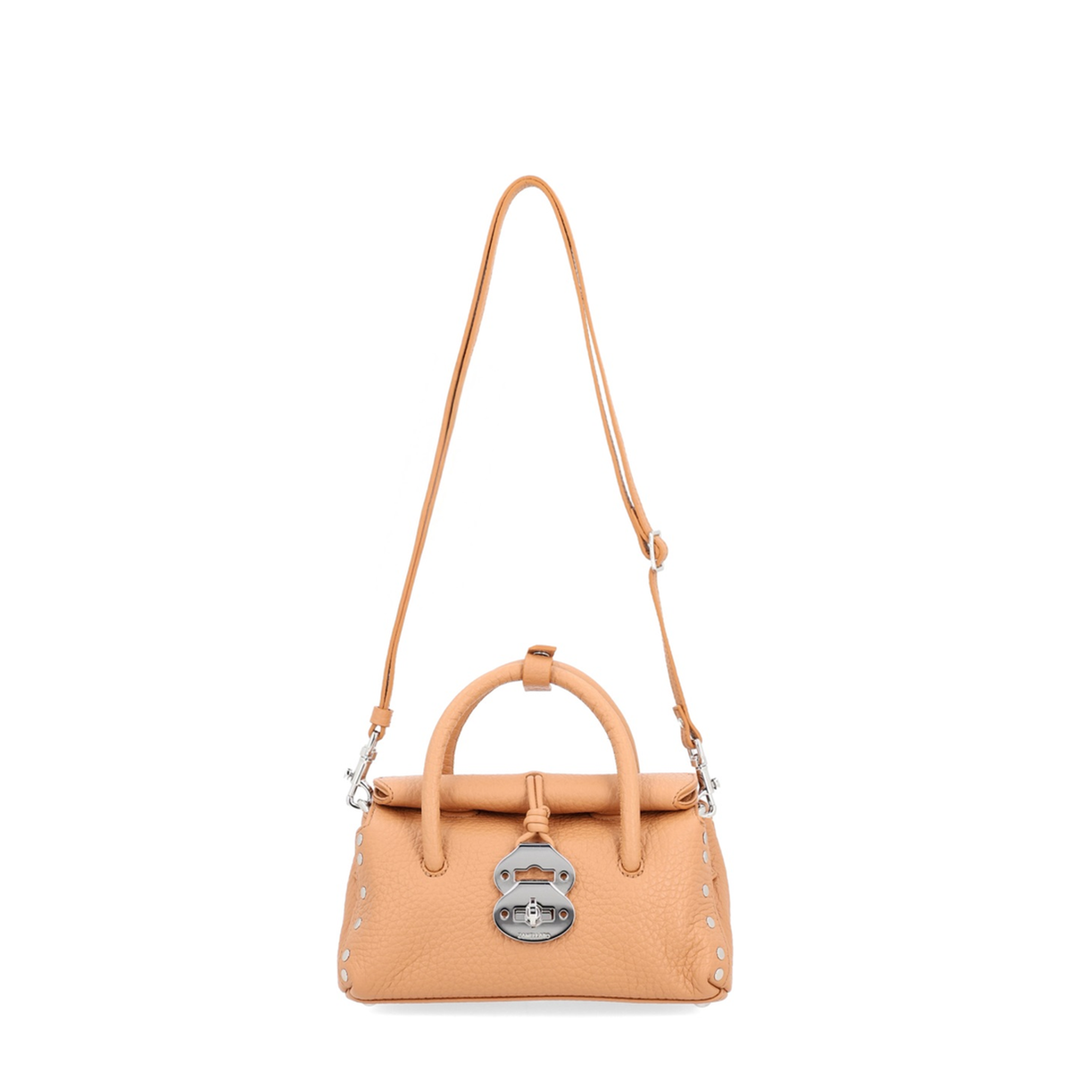 Dotta Baby Amaretto Grained Leather Bag