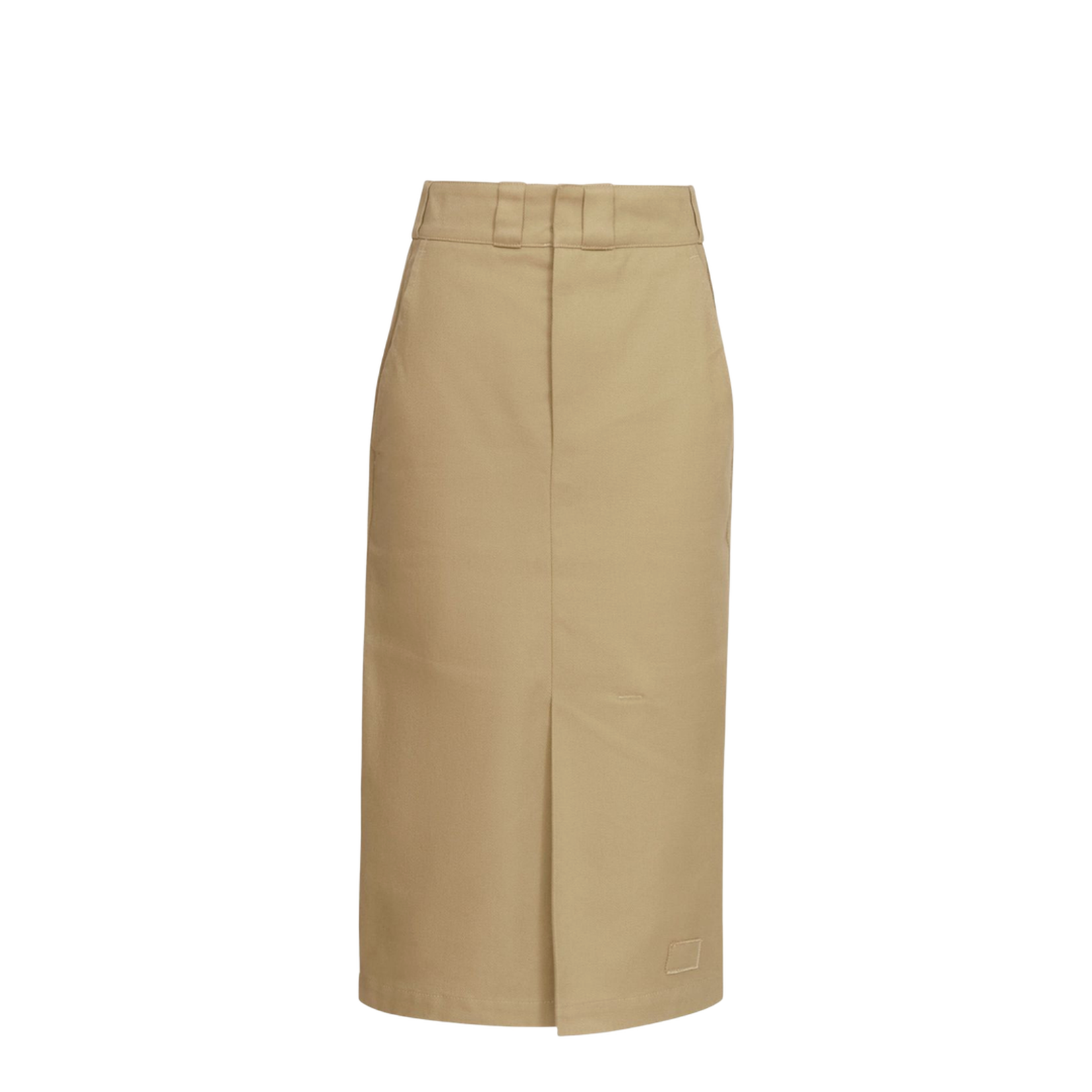 Skater Chino Midi Skirt