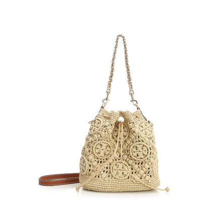 T Monogram Bucket Bag