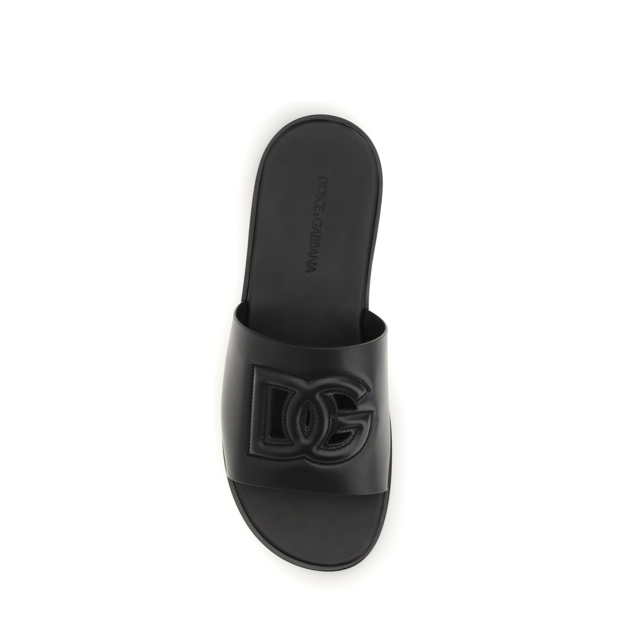 MAYFEYR - Dolce & Gabbana - Embossed Logo Sandals - A80397A0363