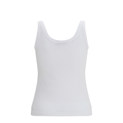 MAYFEYR - Dolce & Gabbana - Ribbed Logo Tank Top - F8W51TFU7AV