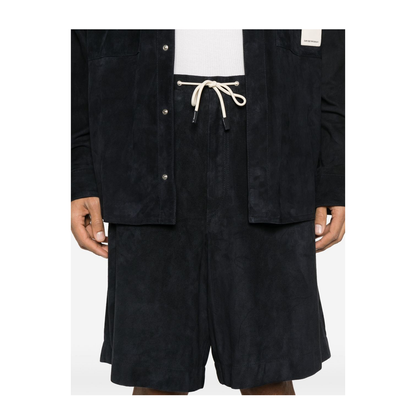 Leather Bermuda Shorts