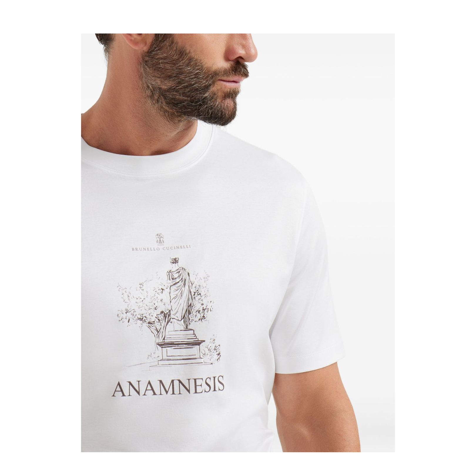 Jersey T-Shirt in White
