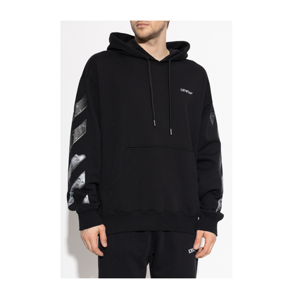Caravaggio Print Zipped Hoodie