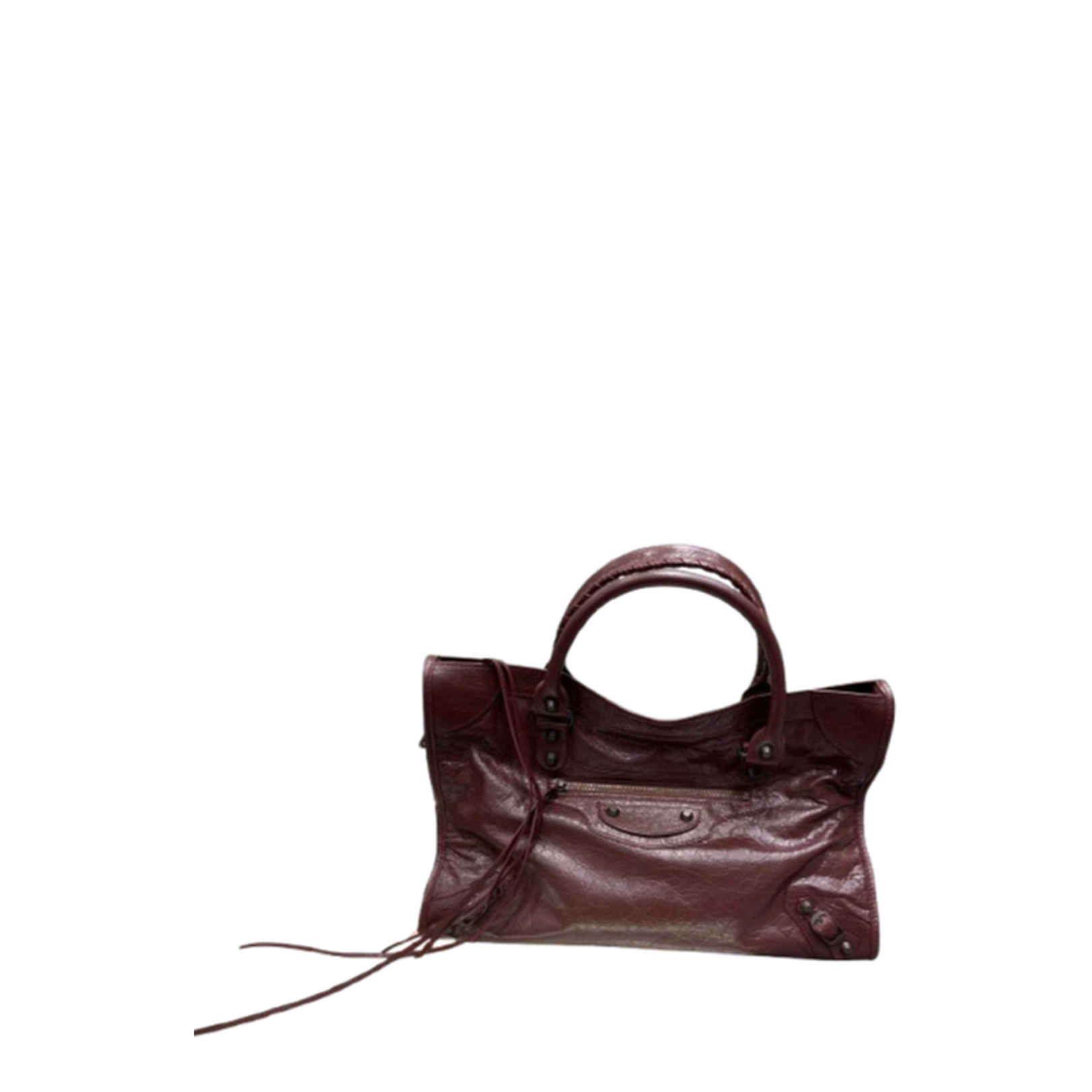 Le City Medium Bag in Dark Burgundy