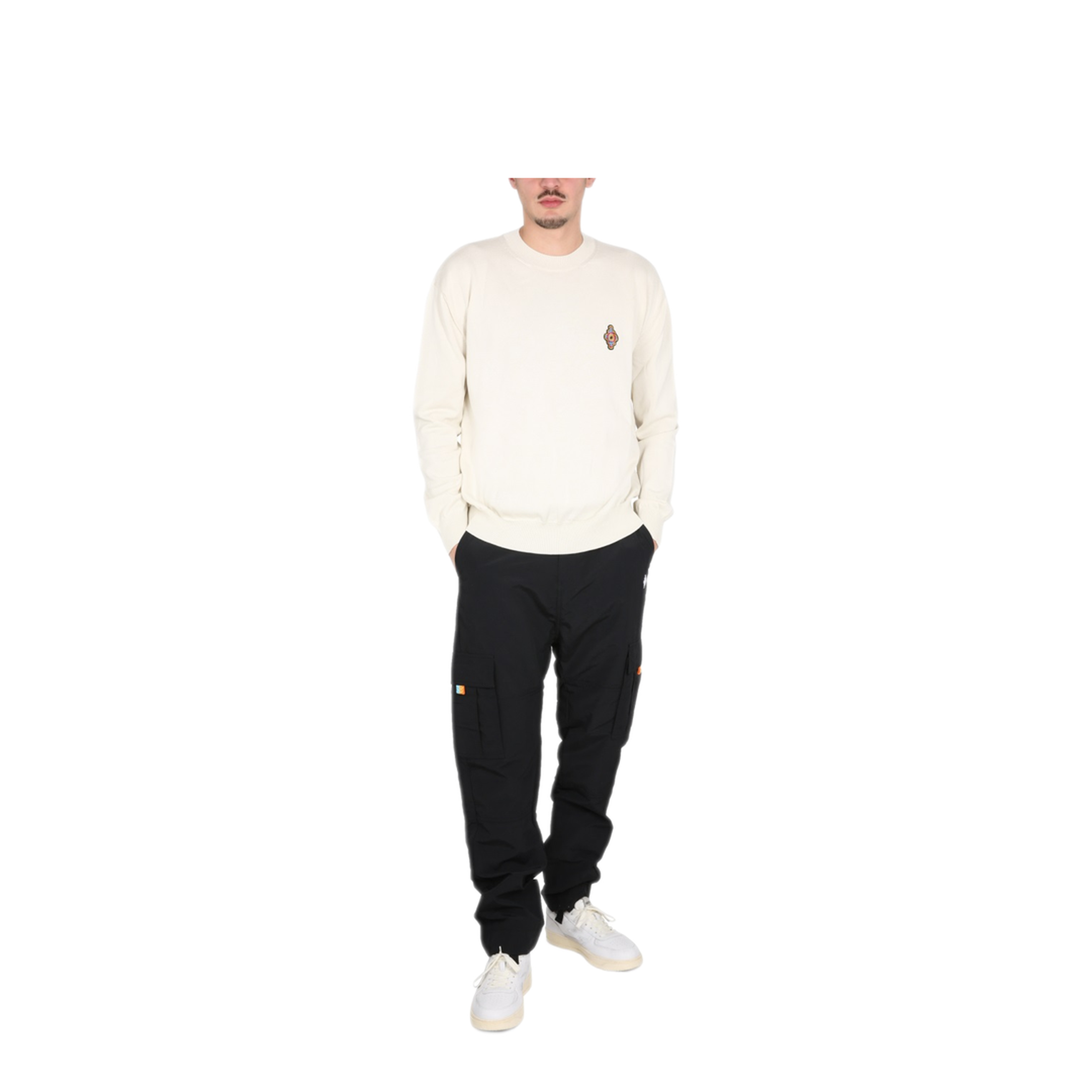 MAYFEYR - MARCELO BURLON COUNTY OF MILAN - Sunset Cross Regular Jersey - CMHE034S23KNI0010425